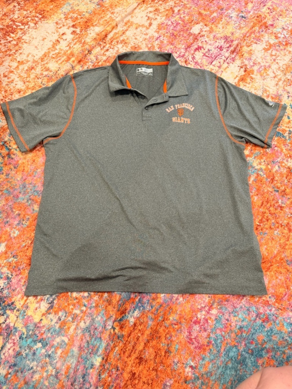 San Francisco Giants Polo Shirt MLB Men’s 2XL Performance